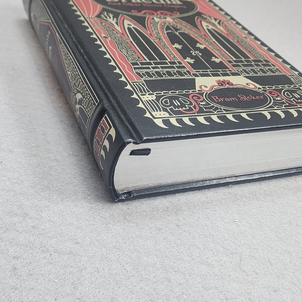 Barnes & Noble Dracula and Other Horror‎ Classics Bram Stoker Leatherbound Black - Picture 2 of 10